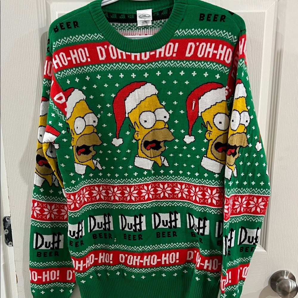 (25) Simpsons Holiday sweater
